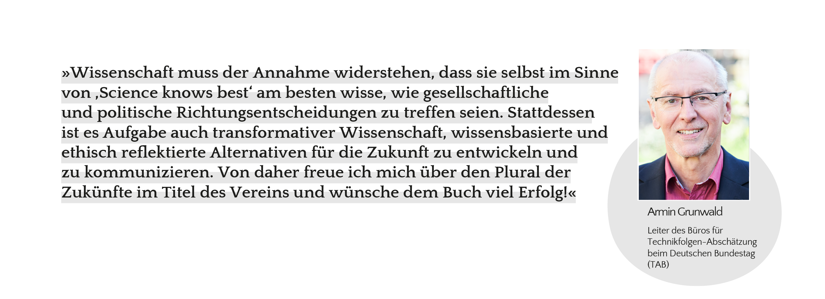 Statement_Armin Grunwald